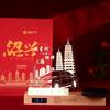 Adornos Navideños, Luces Nocturnas Acrílicas, Souvenirs de Aniversario Corporativo, Regalos Culturales y Creativos de Lugares Emblemáticos y Souvenirs