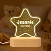 Decoración de Mesa para Habitación Infantil Atmósfera Estelar de Amazon Transfronterizo Temu Regalo de Cumpleaños Personalizado Decoración Luz Nocturna LED