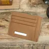 Portatarjetas de Cuero Genuino con Múltiples Ranuras para Tarjetas, Ultradelgado, Sencillo, Portatarjetas Antirrobo, Portatarjetas Bancarias y de Identificación Multifuncional, Estuche de Cuero al por Mayor