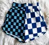2026 Nuevo Estilo Pantalones Cortos de Cintura Alta con Doble Estampado Ropa de Comercio Exterior Transfronterizo Europeo y Americano Pantalones Cortos Elásticos con Estampado Digital para Mujer