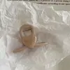 Diseño minimalista, temperamento versátil, agarre para el cabello de gelatina de amor, horquilla de alta calidad con clip de tiburón para la parte posterior de la cabeza, tocado nuevo para mujer