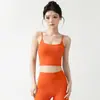 Yoga Fitness Nuevo Top de Yoga Camisola de Tirantes Finos para Mujer Secado Rápido Ropa Interior Exterior Sujetador Fitness