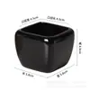 Vaso de Cerâmica Florido Porcelana Branca Criativo Simples para Plantas Verdes de Interior Vaso Presente Estilo Moderno Ins Vaso para Suculentas Presente Comercial