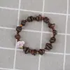 Suministro del Fabricante de Granos de Café, Pulseras Populares, Estilo Chino, Original, Sencillo y Versátil, Modelos para Pareja, Venta al por Mayor desde la Fábrica de Origen