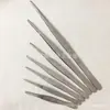 Pinça para curativos médicos com cotovelo reto Aço Inoxidável pinça de cabeça redonda preta 125 ~ 300mm pinça serrilhada para jardinagem