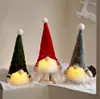 Muñeco sin rostro Enano Rudolph Peluche Muñeco Adorno Luminoso Transfronterizo Regalo Decoración Navideña Brillante
