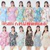 Traje de baño talla grande para mujer, una pieza, con cobertura de carne, vestido adelgazante, para engordar, aumento, esencial para aguas termales, playa, MM ligeramente gorda, traje de baño