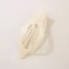Pinza Plana Ovalada de Nuevo Diseño Popular Transfronteriza, Pinza de Pato, Pasador de Agarre Fuerte para la Parte Posterior de la Cabeza, Accesorio Simple para el Cabello