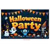 180x 110 Halloween transfronterizo bar casa embrujada escuela atmósfera de terror decoración póster tela de fondo venta al por mayor personalización