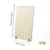 Amazon Tiktok Xiyin Caja de Almacenamiento de Aretes de Madera Soporte Tablero Colgante Estante para Joyería Aretes Collar Soporte para Joyería