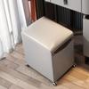 Silla de Maquillaje de Lujo Ligero para Celebridades de Internet para Uso en Casa, Silla Perezosa con Respaldo de Almacenamiento para Dormitorio, Taburete de Tocador, Taburete de Almacenamiento para Manicura