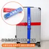 Correas de Velcro para Equipaje, Correas de Sujeción Reforzadas con Diseño en Forma de Cruz, Logo Personalizable, Hebilla de Cartón para Correa
