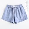 Shorts de Pareja Verano Delgados Shorts Estampados para Hombre y Mujer Estrella Galaxia Cómodos Transpirables Gasa de Algodón Pantalones para Casa