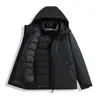 Casa de pájaros Chaqueta exterior de estilo similar para mujer Otoño Invierno Tres en uno A prueba de viento Impermeable Cálida Conjunto de dos piezas Ropa de Montañismo Ropa de abrigo para hombre