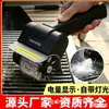 Cepillo Eléctrico para Barbacoa con Batería de Litio Portátil Herramienta Limpiadora de Parrilla Bbq Cepillo Multifuncional Luz Led Grado Industrial