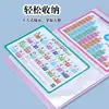 Páginas insertables transparentes para carpetas de documentos, libro de almacenamiento clasificado engrosado impermeable multicapa A5 para informes de examen de embarazo y formularios de examen