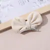 Acessórios Europeus e Americanos Novos para Cabelo com Presilha para Crianças Presilha de Cabelo Laço de Bebê Orelha de Coelho Lateral Presilha de Bico de Pato Venda por Atacado