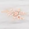 Bordado de unhas tridimensional aplique de renda com miçangas decoração de patch para jaqueta de penas flores vestido de noiva vestido de noite materiais para acessórios DIY
