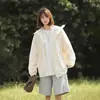Ropa de Protección Solar de Verano para Mujer para Exteriores, Transpirable, Cómoda, Absorbente de Sudor, Secado Rápido, Corte Holgado, No Asfixiante, Chaqueta Fina