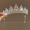 Faixa de Cabeça com Coroa para Meninas Tiara de Cabelo com Strass de Princesa para Crianças Presente de Aniversário para Menina Faixa de Cabeça para Bebê Acessório de Cabelo com Coroa Presilha de Cabelo