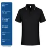 Camisa polo de nailon de seda de hielo de verano de alta elasticidad, bordado, estampado, ropa para empleados de empresa, camiseta de manga corta con cuello, logotipo personalizado
