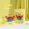 Venta al por mayor Compatible Lego Bloques de construcción de micropartículas Juguetes de bloques educativos para niños Animación de dibujos animados Transfronterizo