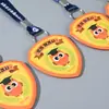 Personalizado de Fábrica Desenho Animado Desenho Animado emblema letra emblema de folha de flandres emblema de medalha emblema de listagem emblema decoração de presente