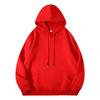 Moletom com Capuz Esportivo de Algodão Puro Estampado Personalizado Outono e Inverno Roupas de Trabalho Jaqueta de Manga Longa Uniforme de Classe Moletom com Forro de Lã para Homens