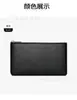 Bolso Pequeño Transfronterizo de Cuero Genuino con Cremallera, Billetera Multifuncional de Gran Capacidad para Monedas, Teléfono Móvil, Audífonos, Efectivo y Almacenamiento de Documentos