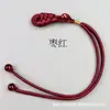 Acessórios de Vestuário Bai Xian Niu, Design de Botão em Estilo Chinês, Olho de Gato Cauda Longa Nó Pipa Hardware Tecido à Mão