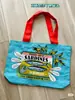 Bolsa de Lona Retro Estampado de Lata de Sardinas Bolsa de Mano de Gran Capacidad Bolsa de Compras de Lona de Colores