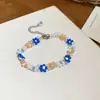 Accesorio de Vacaciones: Pulsera Multicolor de Cuentas de Cristal y Perlas de Arroz de Múltiples Capas, Joyería de Mano Bohemia Lujosa y de Alta Gama