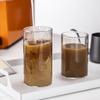 Copo de Vidro Resistente ao Calor para Chá Copo de Café da Manhã Copo para Chá Verde Usável no Micro-ondas Copo de Vidro para Água Copo de Leite Simples com Logotipo Imprimível