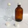 Botella de Vidrio Transparente para Reactivos de 500ml Botella Marrón a Prueba de Luz para Dispensar Medicamentos Sellada Botella de Vidrio para Medicamentos Químicos Experimentales Venta al por Mayor
