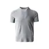 Camiseta de Manga Corta para Hombre, Verano, Deportes al Aire Libre, Mezcla de Lana Lyocell, Amigable con la Piel, Transpirable, Absorbe la Humedad, Secado Rápido 11983