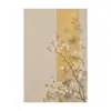 Nueva pintura mural floral de estilo chino, mural de estilo moderno de lujo ligero, textura artística oriental, pintura decorativa para sala de estar, sala de té y estudio