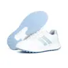 26 Novos Sapatos de Golfe Estilo Coreano, Sapatos Esportivos Antiderrapantes Femininos, Tênis com Travas Fixas e Solas Antiderrapantes, Sapatos Brancos