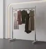Secador de Roupas de Aço Inoxidável de Chão Varanda Quarto Cabide de Roupas Casa Simples Hotel Cabide de Casaco Cabide de Roupas
