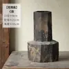 Jarrón cuadrado de cerámica color óxido para hoteles y casas de huéspedes, jarra rústica de cerámica de mesa estilo chino nuevo, decoración artística para el hogar