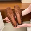 Sandalias de mujer online transfronterizas, chanclas casuales planas de malla hueca de gelatina para playa, venta al por mayor