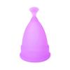 Copa menstrual de silicona caliente transfronteriza. Copa menstrual femenina para deportes de natación, reciclable, nueva copa menstrual con cola de sirena.