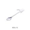Cuchara de café creativa de acero inoxidable 304 para revolver, cuchara pequeña, cuchara colgante de café personalizada, cuchara de postre, cuchara con forma de gato