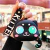 Monedero con llavero de Sanrio con dibujos animados, minibolso de almacenamiento para auriculares, regalo al por mayor