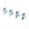 Terminal de Conexão Crimpagem Estrutura de Fiação Estrutura de Fiação Pequena Estrutura de Crimpagem Conector de Estrutura de Fiação Azul e Branco Zincado