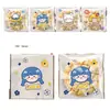 Original auto-adesivo transparente Dia das Crianças dos desenhos animados floco de neve crisp saco de embalagem leite jujuba Cookie Candy Bag saco de bolo da lua