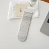 Calcetines de Seda de Morera de Media Pantorrilla para Mujer Primavera y Verano, Calcetines Blancos Finos de Color Sólido, Calcetines Transpirables Estilo Universitario para Maternidad, Calcetines Versátiles de Verano