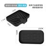 Xyt Bandeja de Drenagem de Silicone Tapete de Armazenamento Multifuncional Porta-copos Retangular Bandeja de Armazenamento para Utensílios de Cozinha Bandeja de Armazenamento para Frutas e Vegetais