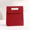 Bolso de Papel Fuchen Nuevo Bolso de Mano Empaque para Llevar a Mano Bolsa de Regalo Bolsa de Regalo Cosméticos Lápiz Labial Bolsa de Regalo Logo Impreso