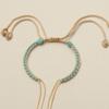 Cuerda de mano de Xizang hilo de algodón semiacabado para frotar a mano pulsera de amantes se puede usar cuentas de jade oro duro 3D diy tejido de cuatro hebras al por mayor