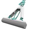 Trapeador de esponja Trapeador doméstico Trapeador perezoso Trapeador de lavado manos libres Rodillo absorbente Exprimidor de agua Goma Algodón Doblado por la mitad Exprimidor de agua